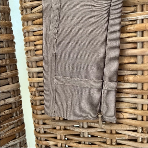 Herve Leger Fioella Bandage Legging Pants in Gravel Neutral Beige Size XS - Picture 6 of 12